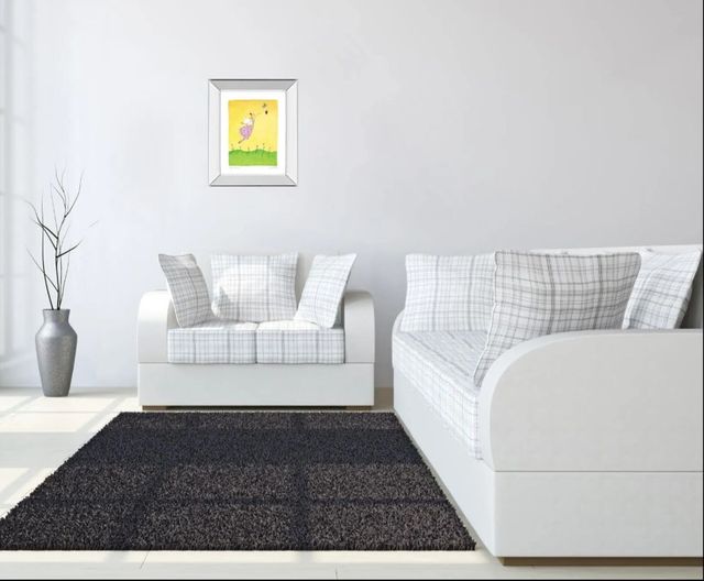 Classy Art Felicity Wishes Il by Emma Thomson Mirror Framed Wall Art-2