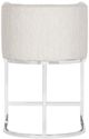 Vanguard® Furniture Vanguard Index Porcelain/Polished Nickel Counter Stool-2