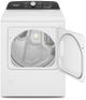 Whirlpool® 7.0 Cu. Ft. White Front Load Gas Moisture Sensing Dryer with Long Vent-1