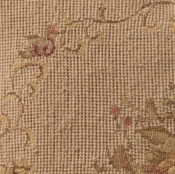 Nourison Home™ Mina Victory Vintage Pillow Beige Floral Center 18"x18" Throw Pillow-2