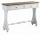 ACME Furniture Carminda Brown Console Table with Antique White Base-0