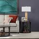 Crestview Collection Bowtie Brown End Table-1