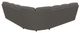 La-Z-Boy® James 5-Piece Charcoal Manual Reclining Sectional-2