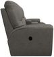 La-Z-Boy® Cassian Charcoal Manual Reclining Loveseat with Console-3