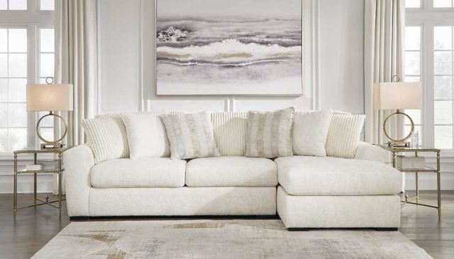 Signature Design by Ashley® Chessington 2-Piece Ivory Right-Arm Facing Sectional and Chaise-1