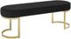 Mazin Furniture Betto Black Accent Bench-1