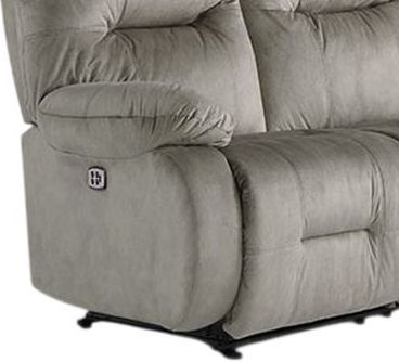 Best® Home Furnishings Customizable Brinley Power Reclining Space Saver® Sofa-1