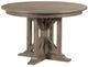 Kincaid Furniture Mill House Anvil Brown Manning Round Dining Table-0
