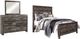 Signature Design by Ashley® Wynnlow 2-Piece Gray Queen Crossbuck Panel Bed Set-0