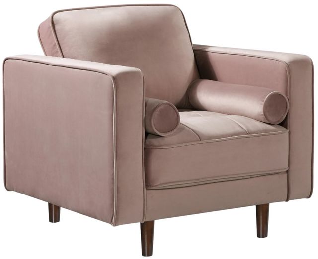Meridian Furniture Emily Pink Chair-0