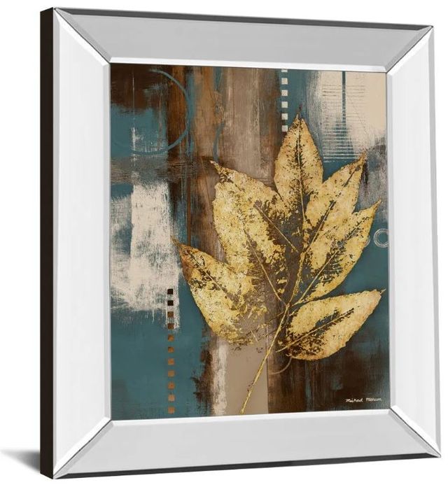 Classy Art Golden Force I by Michael Marcon Mirror Framed Wall Art-1
