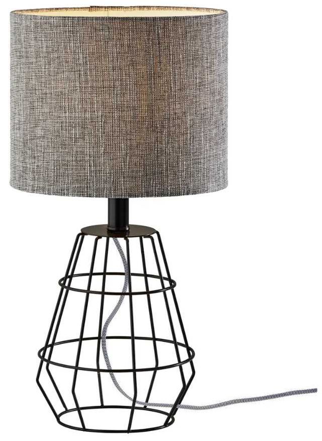 Adesso® Victor Black Table Lamp-0