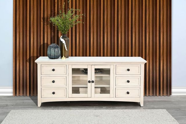 Sunny Designs™ Taylor Marble White 62" Media Console-3
