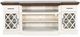 Sunny Designs™ Newport Buckskin/Marble White Console-4