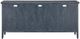 Currey & Company Santos Vintage Navy/Polished Brass/Clear Cabinet-2