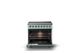 Viking® 5 Series 36" Splash Pro Style Induction Range with Polished Chrome Trim-1