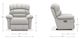 La-Z-Boy® Randell Cream Power Wall Recliner with Headrest-5