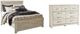 Signature Design by Ashley® Bellaby 2-Piece Whitewash Queen Panel Bed Set-0