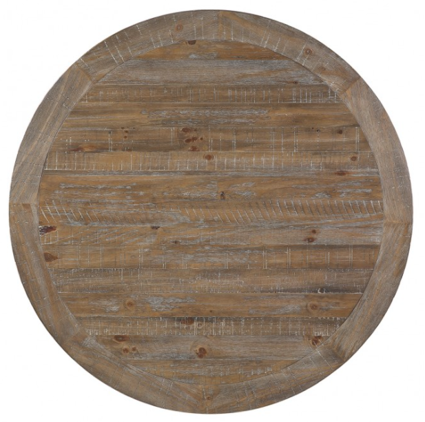 Winners Only® Augusta Brown 54" Round Table-1