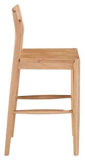 Moe's Home Collection Owing Natural Oak Counter Stool-2