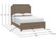 Bassett® Furniture Ventura Chalk Slate Twin Panel Bed-2
