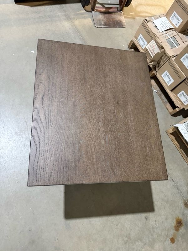 Clearance Liberty Furniture Aspen Sky Weathered Saddle Brown End Table-1