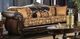 Furniture of America® Quirino Tan/Dark Brown Sofa and Loveseat-1
