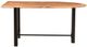 Coast2Coast Home™ Hill Crest Brown Counter Height Dining Table with Black Base-3