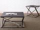 Steve Silver Co. Aegean 3-Piece Black Occasional Table Set with Black Nickel Base-4