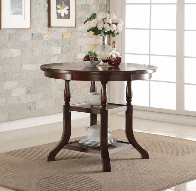 New Classic® Home Furnishings Bixby Espresso Counter Dining Table-1