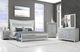 Global Furniture USA Collete 4-Piece White Full Panel Bedroom Set-1