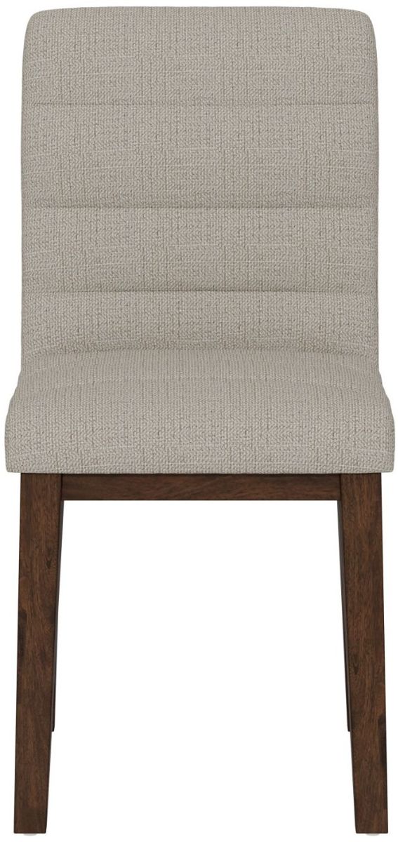 Emerald Home Ronan Brown/Gray Dining Side Chair with Stretcher-3