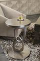 Bernhardt Linea Textured Graphite Side Table-1