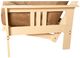 Kodiak Furniture Monterey Antique White Full Futon Frame-1