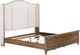 Liberty Furniture Harrison Heights Frosted Beige/Sienna King Shelter Bed-0