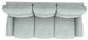 La-Z-Boy® Robin Mist Power Reclining Sofa with Headrest-4