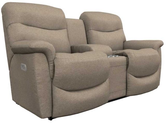 La-Z-Boy® James Marble Power Reclining Loveseat with Console, Headrest, and Lumbar-0