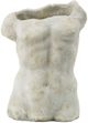A & B Home Gray Small Greek Torso Planter-0