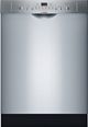 Bosch® Ascenta® Series 24" Stainless Steel Front Control Built In Dishwasher-0