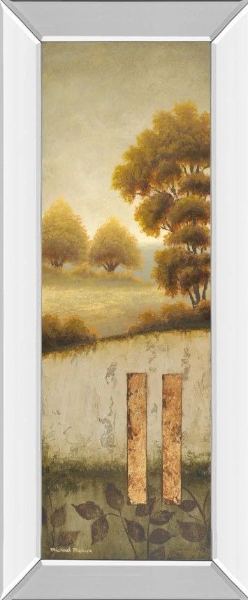 Classy Art Beyond the Forest by Michael Marcon Mirror Framed Wall Art-0
