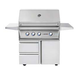 36” Twin Eagles Grill Base, w/ Storage Drawers, Single Door-0