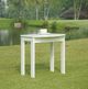 Linon Adirondack White Wooden Outdoor End Table-1