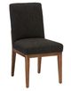 LM Co Home By Vaughan-Bassett Crafted Cherry by Ben & Erin Napier Black/Medium Cherry Upholstered Side Chair-0