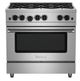 BlueStar® Culinary RCS Series 36" Color Match Pro Style Natural Gas Range-0