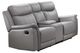 Mazin Furniture Cyrus Light Gray Manual Reclining Loveseat-0
