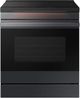 Samsung Bespoke 30" Matte Black Steel Slide-In Induction Range-0