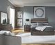 Liberty Furniture Cascade Falls 4-Piece Satin Espresso Queen Panel Bedroom Set-1