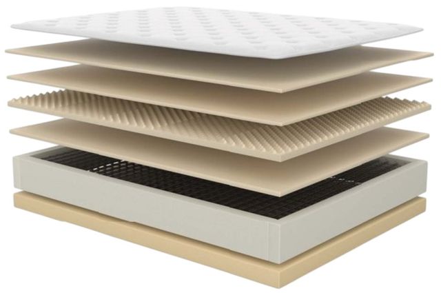 Symbol® Spring Damon 14" Wrapped Coil Plush Tight Top Queen Mattress-2
