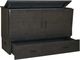 CabinetBed Inc.™ Elite Aztec Grey Folding Queen Bed-4