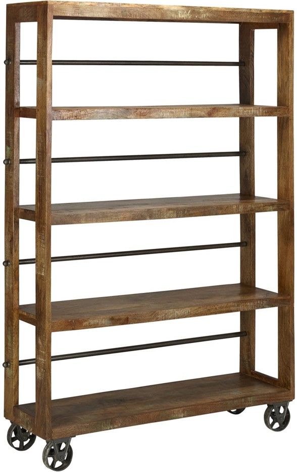Jaipur Furniture Vintage Sawan Bookcase-0